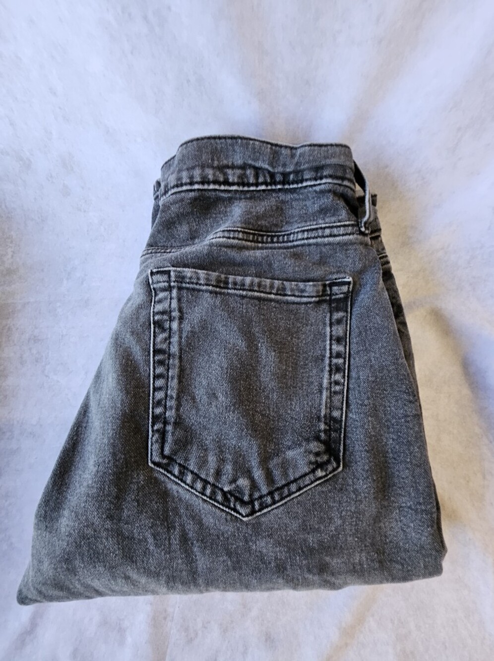 👖✨ MEN'S AMAZON ESSENTIALS BLACK STRAIGHT LEG JEANS!✨🖤
